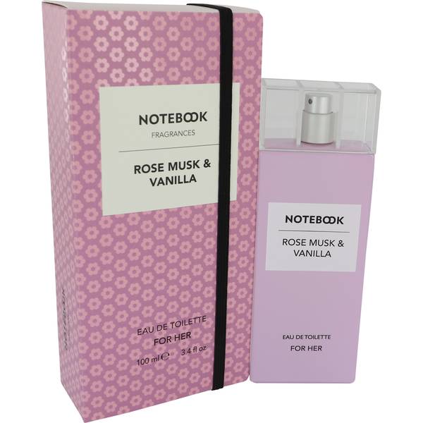 Notebook Rose Musk & Vanilla Perfume