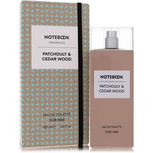 Notebook Patchouly & Cedar Wood Cologne