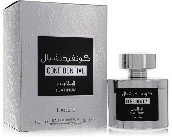 Lattafa Confidential Platinum Cologne