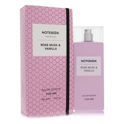 Notebook Rose Musk & Vanilla Perfume
