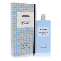 Notebook White Wood & Vetiver Cologne